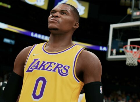 NBA 2K22 žaidime – smigęs R. Westbrooko reitingas