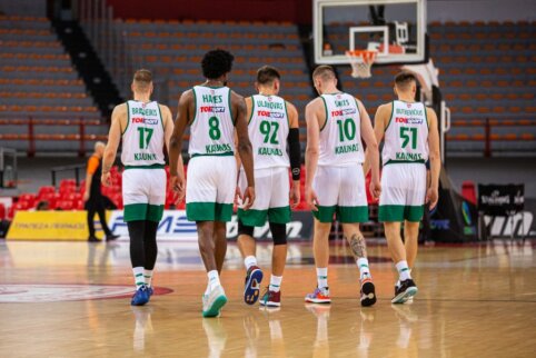 „Žalgiris“ iš Graikijos grįžta be pergalės